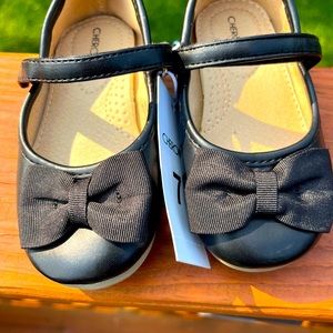 NEW….Little Girl Black Shoes